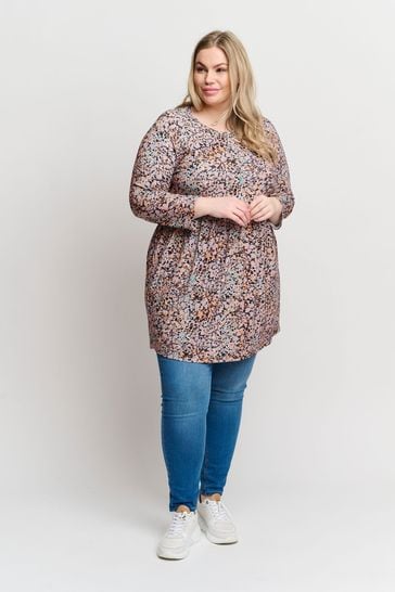 CISO Floral Long Sleeve Tunic