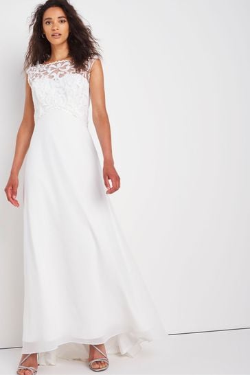 Joanna Hope Ivory White Wedding Dress