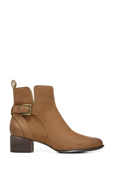 Vionic Sienna Toffee Brown Waterproof Ankle Boots