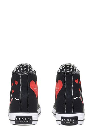 radley canvas trainers