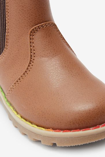 Buy Little Bird by Jools Oliver Tan Brown Younger Chelsea Boots from Next Ireland
