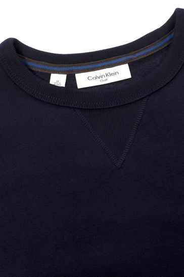 Calvin klein best sale blue sweatshirt