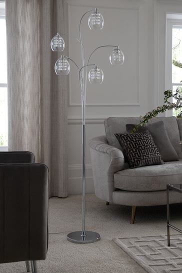 Bella 5 light outlet floor lamp