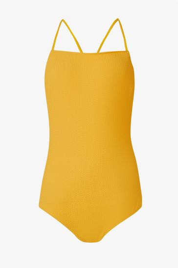 French Connection Orange Core Orange Swimsuit