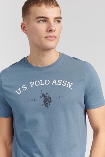 Us polo assn hotsell blue t shirt