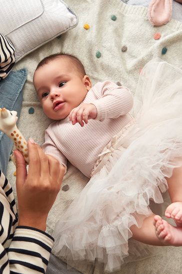 Pink skirt newborn sales
