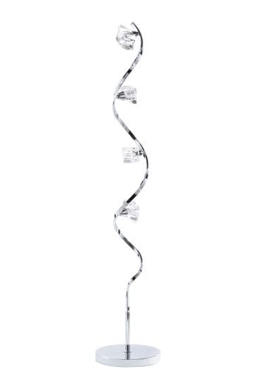 BHS Chrome Bella Floor Lamp