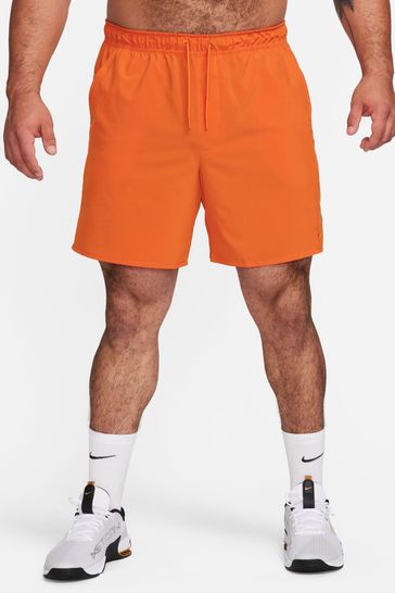 Orange nike dri fit outlet shorts