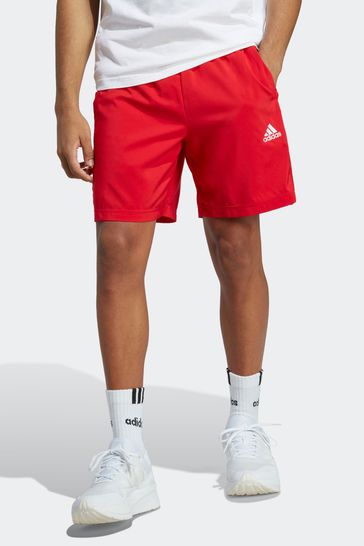 adidas Red Sportswear Aeroready Essentials Chelsea 3-Stripes Shorts