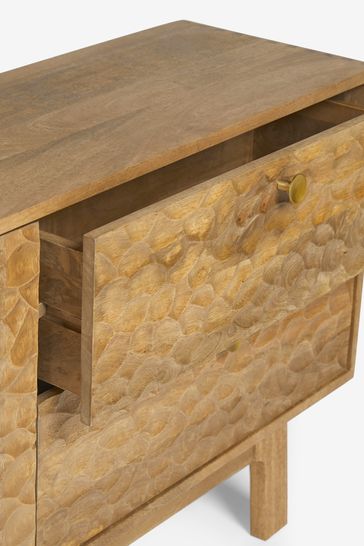 Next mango shop wood sideboard