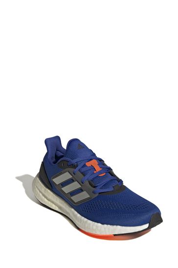 Buy adidas Blue White Pureboost 22 Trainers from Next Luxembourg