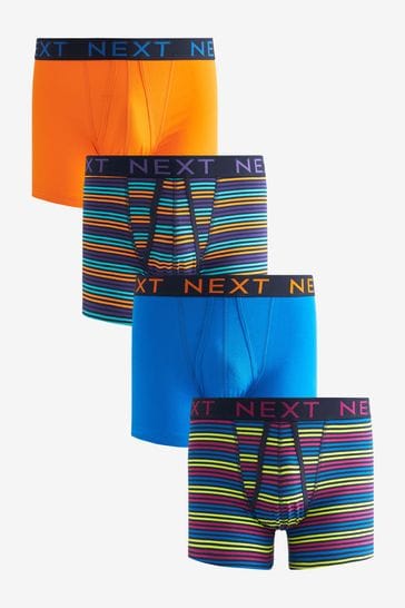 Bright Stripe 4 pack A-Front Boxers