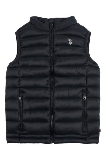 Buy U.S. Polo Assn. Thin Bellow Gilet from Next Luxembourg
