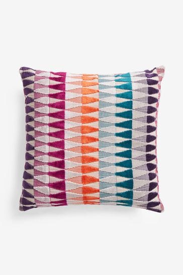 Bright velvet discount cushions