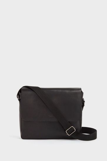 Large black messenger bag discount