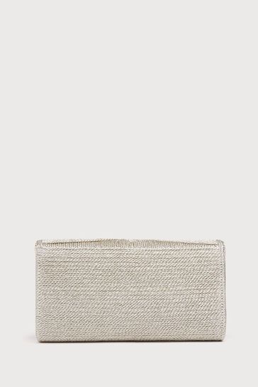 Lk bennett sales gold clutch bag