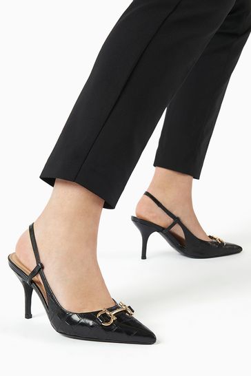 Buy Dune London Click Snaffle Point Slingbacks from Next France