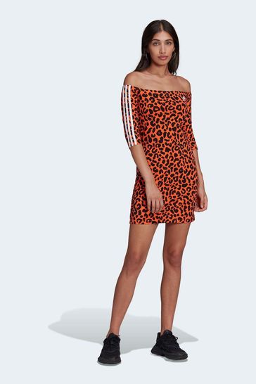 adidas Originals Orange Rich Mnisi Dress