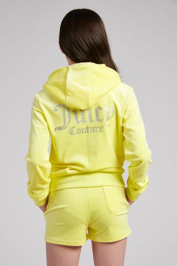 Yellow velour 2025 tracksuit