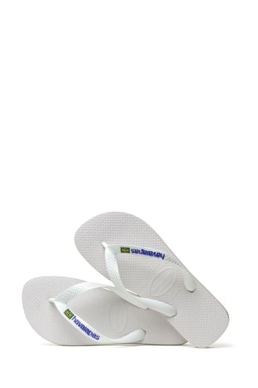 Havaianas slim brasil logo black deals