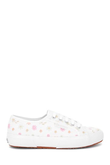 Superga 2750 Flowers Embroidery Trainers