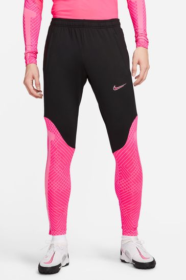 Nike Black/Pink Dri-FIT Strike Joggers