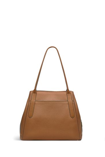 Radley tan leather best sale bag