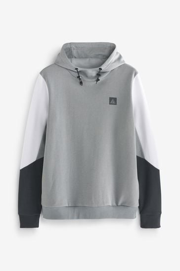 Black white and grey sale hoodie