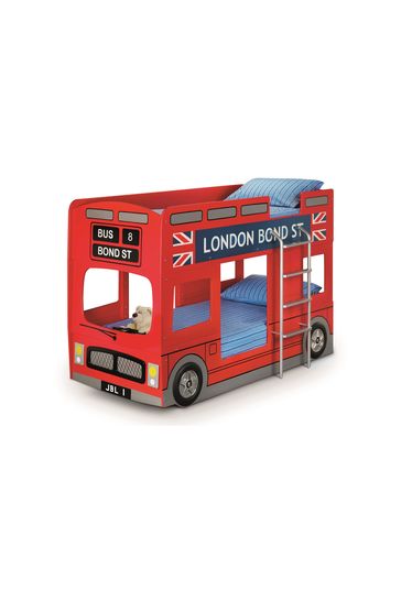 Double decker store bus bed