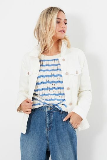 joules arkley relaxed denim jacket