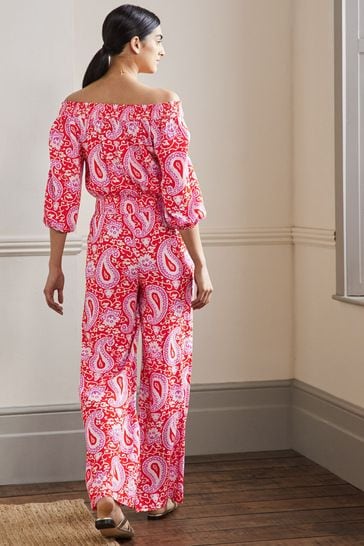 Boden 2025 red jumpsuit