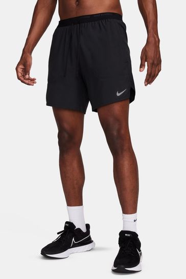 Nike Black Dri-FIT Stride 7 Inch 2-In-1 Running Shorts