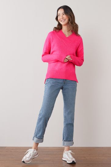 High v neck jumper hotsell