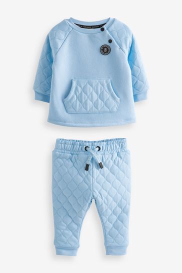 Baker by Ted Baker Blue Quilted Set