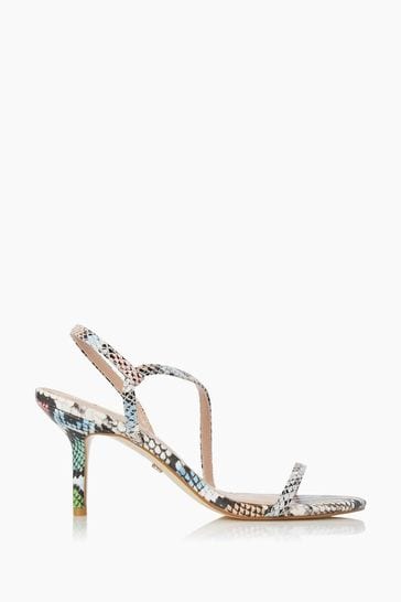 Dune London Animal Mojos Barely There Strappy Sandals