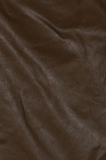 Barbour international duke wax jacket brown hot sale