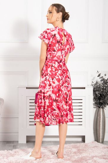 Dress pink and red hotsell