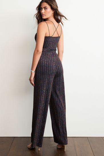 Miss selfridge stripe jumpsuit clearance