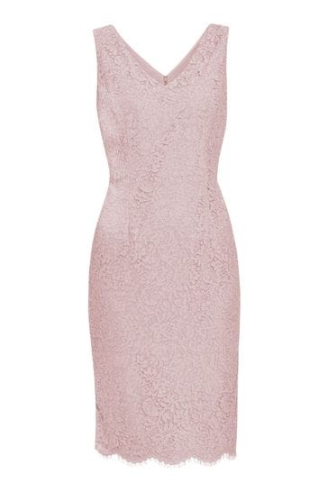 Buy Gina Bacconi Marinela Pink Lace Dress from Next Denmark