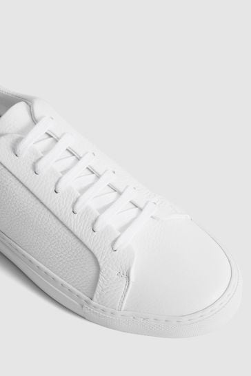 Reiss mens white trainers sale