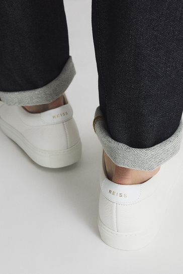 Reiss white sneakers online