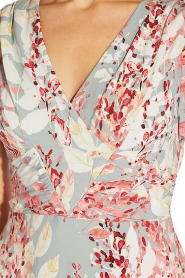 Adrianna papell fit and flare hotsell floral dress