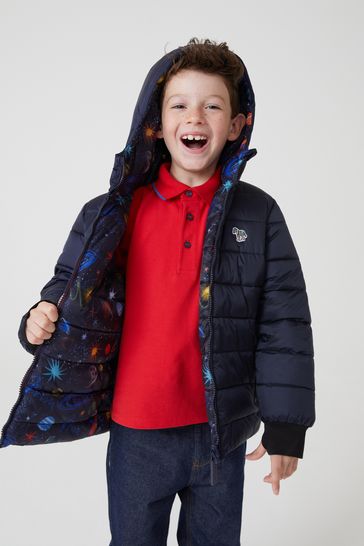 Buy Paul Smith Junior Boys Shower Resistant Reversible Padded Coat from Next Denmark