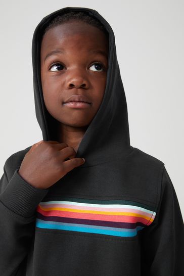 Paul smith artist stripe hot sale hoodie