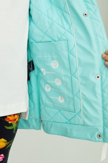 Buy Clarks Mint Green Girls Water Resistant Jacket from Next Luxembourg