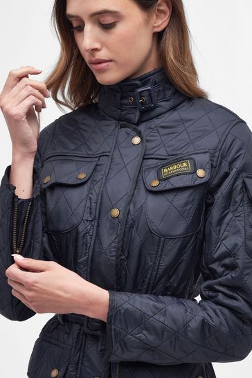 Barbour international tourer polar quilted jacket on sale