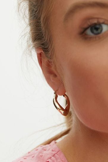 Oliver bonas online gold hoops