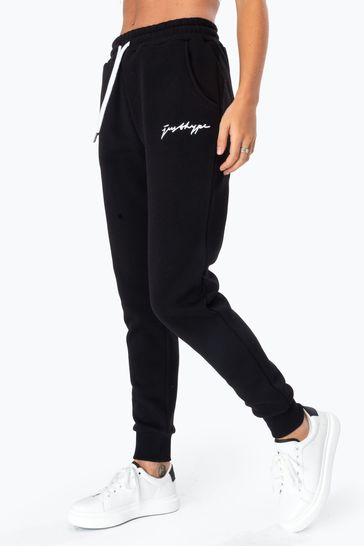 Hype Black Scribble Joggers