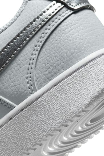 Nike air force 1 7 trainers wolf grey glitter on sale