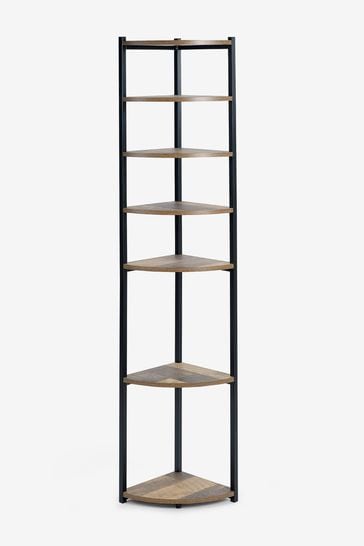 Buy Natural Bronx Chalk Malvern Corner Shelf Unit from the Next UK